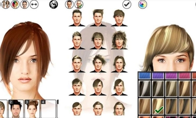 Top 10 App đổi màu tóc online miễn phí test màu hiệu quả